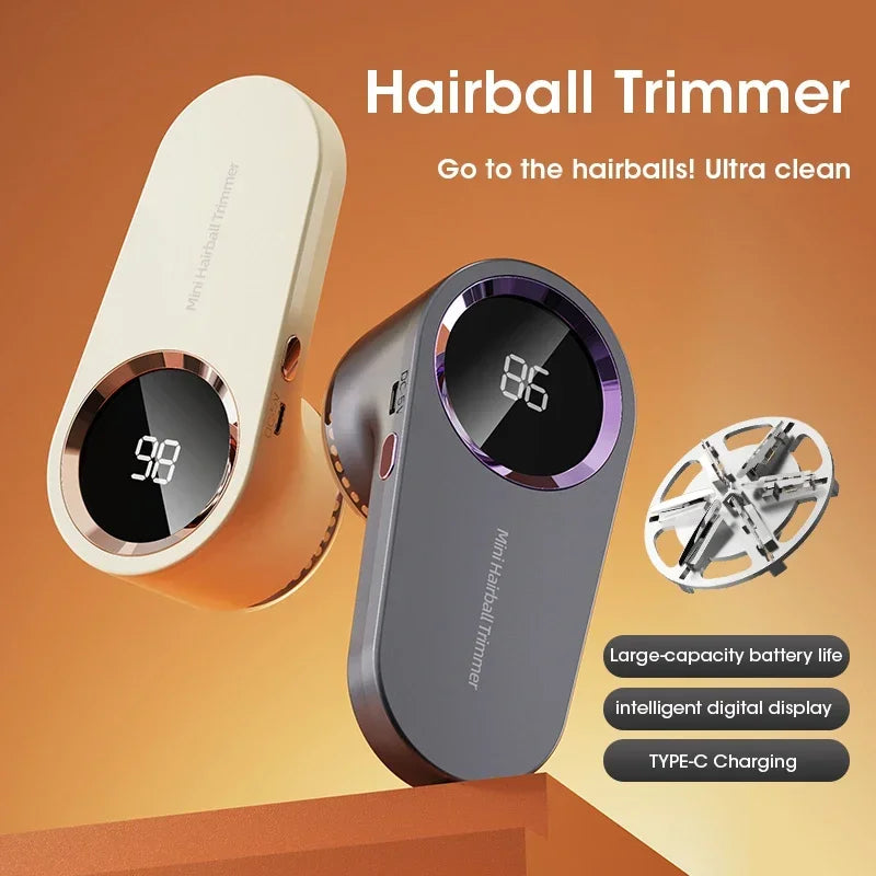LED Fabric Lint Remover – USB Rechargeable Clothes Shaver